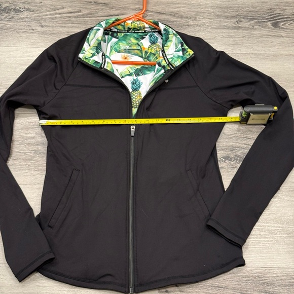 LOVE FITNESS APPAREL Premium Tropic Jacket Women’s Large EUC - Picture 9 of 10